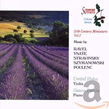 HAHN:PARKIN - SONATA/DUO CONCERTANTE - CD