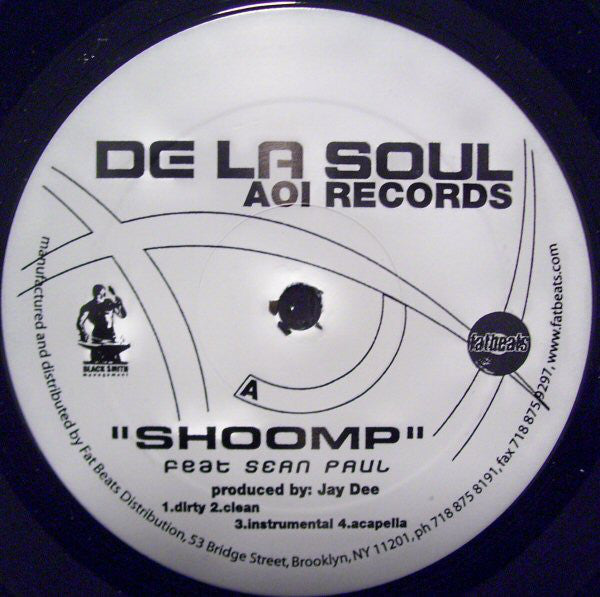 De La Soul - Shoomp b/w Much More - Used Vinyl Record 12"