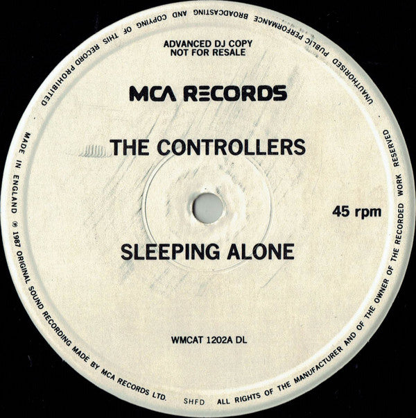 Controllers - Sleeping Alone - Used Vinyl Record 12"
