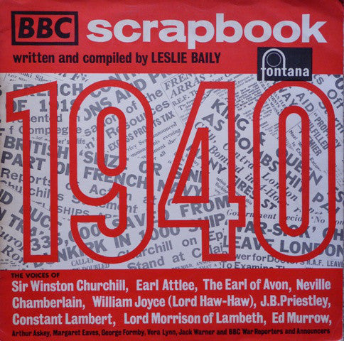 Various - BBC Scrapbook For 1940 - Used Vinyl Record