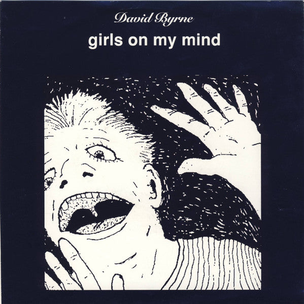 David Byrne - Girls On My Mind - Used Vinyl Record 7"