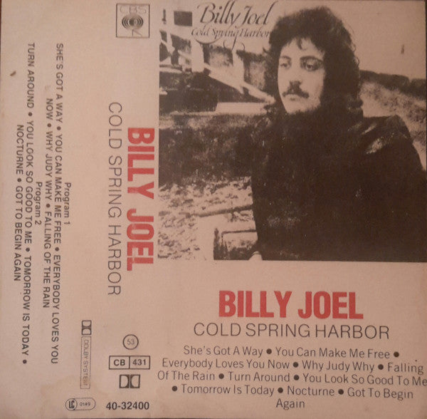 Billy Joel - Cold Spring Harbor - Used Cassette