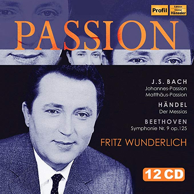 Fritz Wunderlich - : Passion - CD