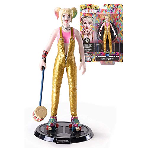 DC COMICS - DC Harley Quinn With Mallet Bendyfig Figurine (Bop) - Figu