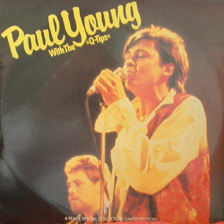 Paul Young - With The Q-Tips - Used Vinyl Record 12"