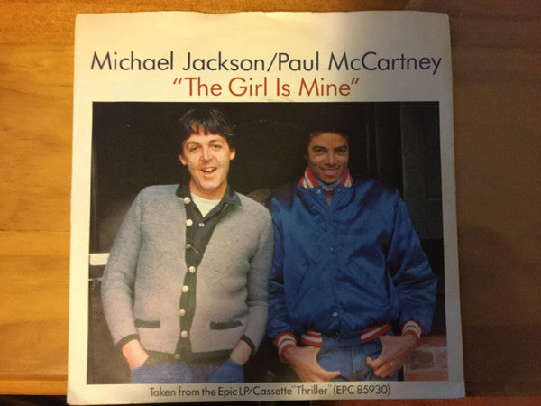 Michael Jackson - Girl Is Mine - Used Vinyl Record 7"