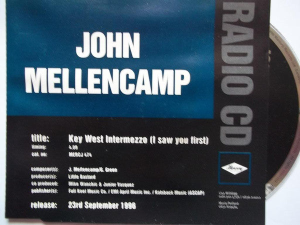 John Cougar Mellenca - Key West Intermezzo (I Saw You First) - Used C
