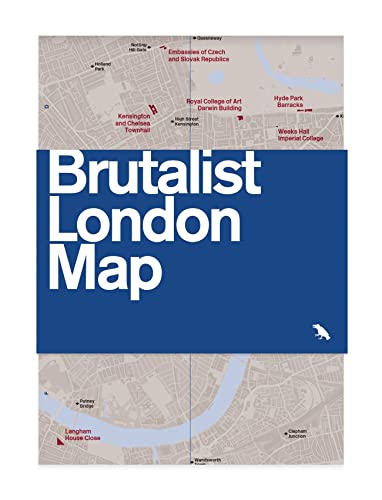 Henrietta Billings - Brutalist London Map : Guide to Brutalist archite