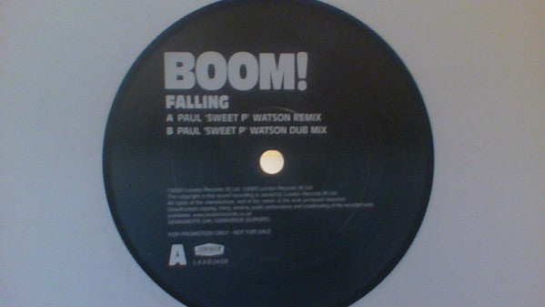 Boom! - Falling - Used Vinyl Record 12"