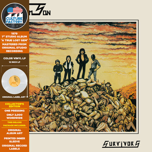 SAMSON - SURVIVORS (MILKY CLEAR) - Vinyl Record