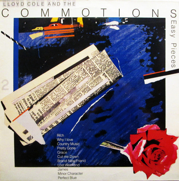 Lloyd Cole & The Com - Easy Pieces - Used Vinyl Record
