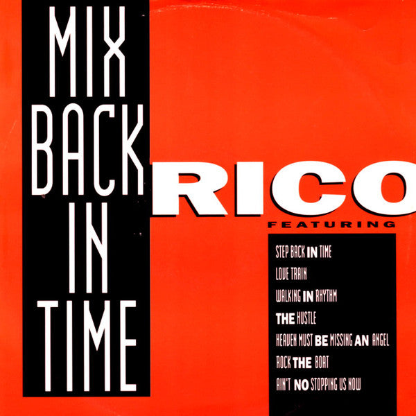 Rico - Mix Back In Time / What! - Used Vinyl Record 12"