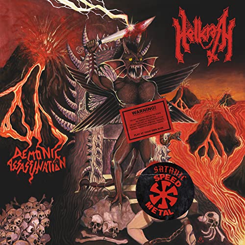 HELLCRASH - DEMONIC ASSASSINATI?N LP  (PREORDER FOR RELEASE DATE 07/04/