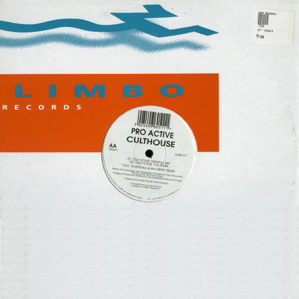 Pro-Active - Culthouse - Used Vinyl Record 12"