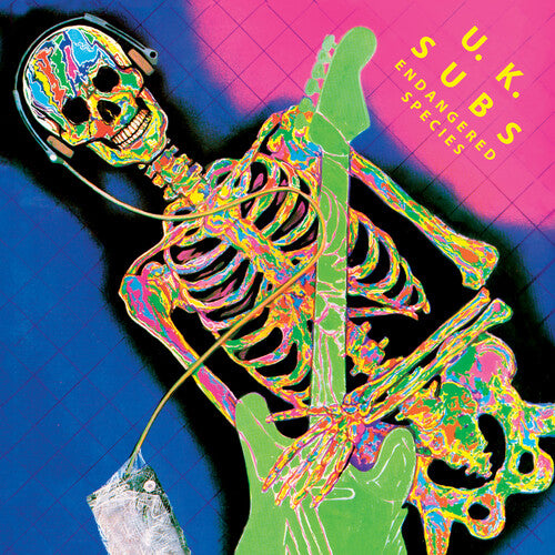 UK SUBS - ENDANGERED SPECIES (PINK) - Vinyl Record