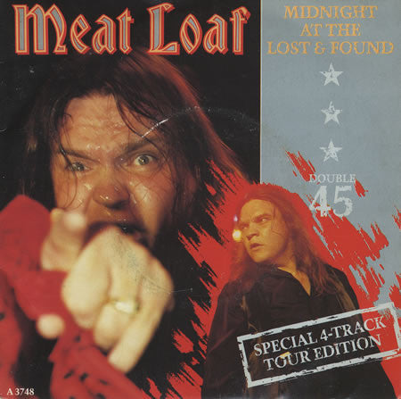Meat Loaf - Midnight At The Lost And Found - Used Vinyl Record 7"