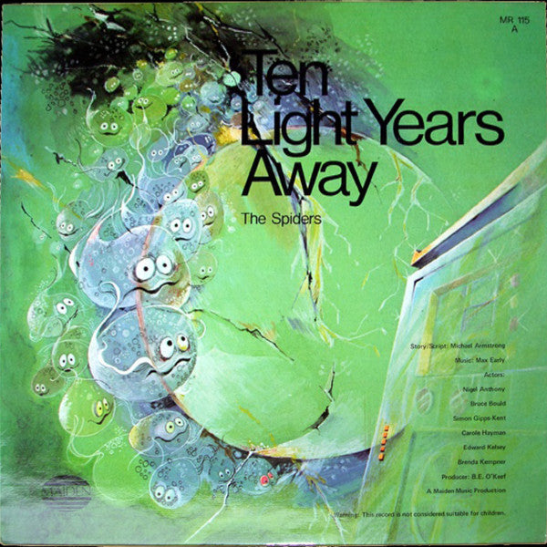 Maiden Theatre Compa - Ten Light Years Away / The Spiders - Used Vinyl