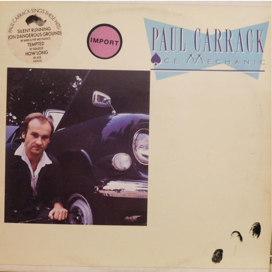 Paul Carrack - Ace Mechanic - Used Vinyl Record