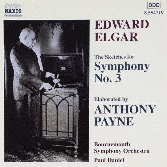 Sir Edward Elgar - Sketches For Symphony No. 3 - Used CD