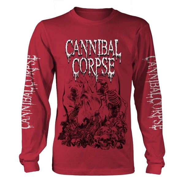CANNIBAL CORPSE - PILE OF SKULLS - Clothing - LS - Size M