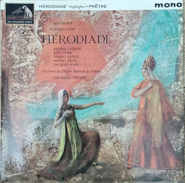 Jules Massenet - Highlights From Herodiade - Used Vinyl Record