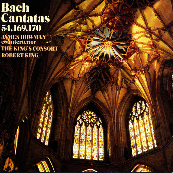 Johann Sebastian Bac - Solo Cantatas BWV54, BWV169, BWV 170 - Used CD