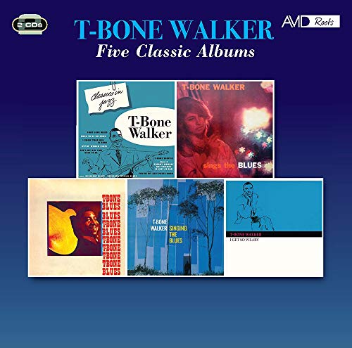 -BONE WALKER - Five Classic Albums - New CD
