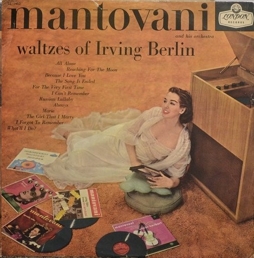 Mantovani And His Or - Plays The Waltzes Of Irving Berlin - Used Vin
