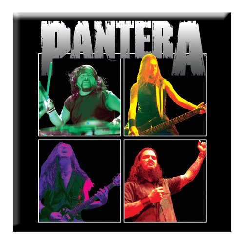 Pantera - Fridge Magnet: Band Photo - TV Memorabilia Fridge Magnets