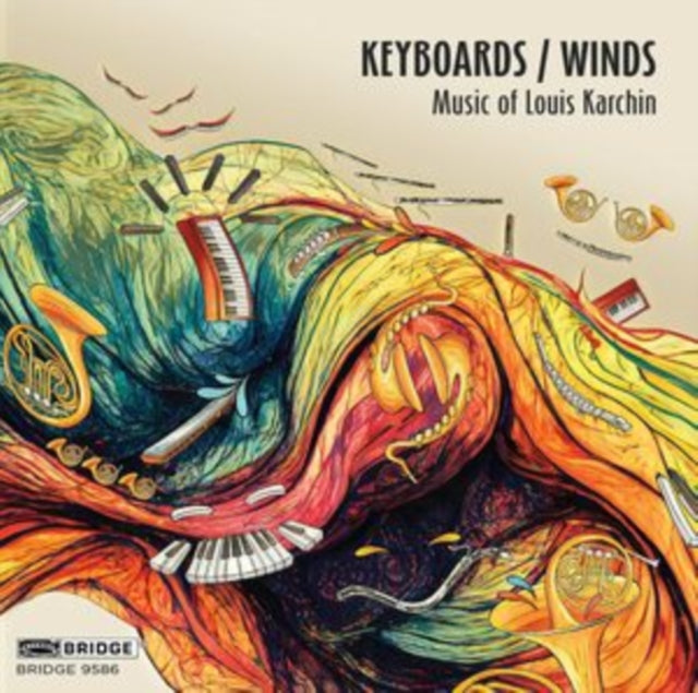 DRURY/WINDSCAPE/BROW - KARCHIN - KEYBOARDS / WINDS - CD