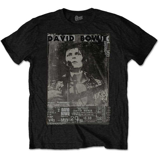 David Bowie - tshirt - Unisex - XX-Large - Short Sleeves - Ziggy