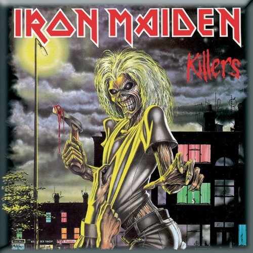 Iron Maiden - Fridge Magnet: Killers - TV Memorabilia Fridge Magnets