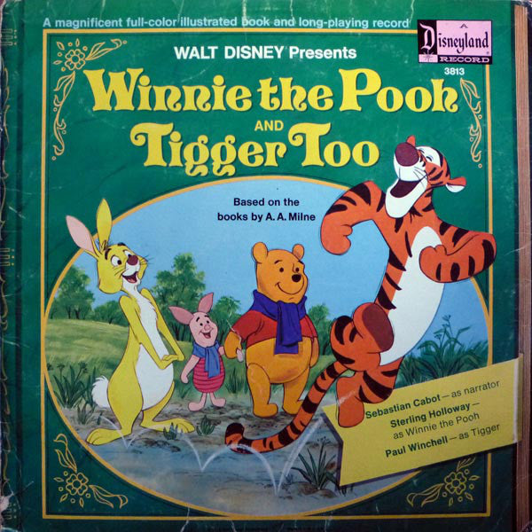 Sebastian Cabot - Winnie The Pooh And Tigger Too - Used Vinyl Record