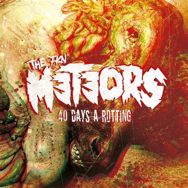 METEORS - 40 DAYS A ROTTING - Vinyl Record