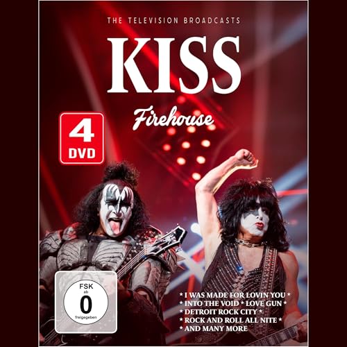 KISS - FIREHOUSE (4DVD) - New DVD