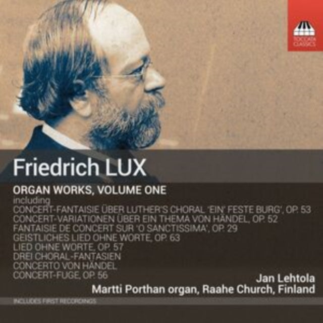 JAN LEHTOLA - FRIEDRICH LUX COMPLETE WORKS - CD