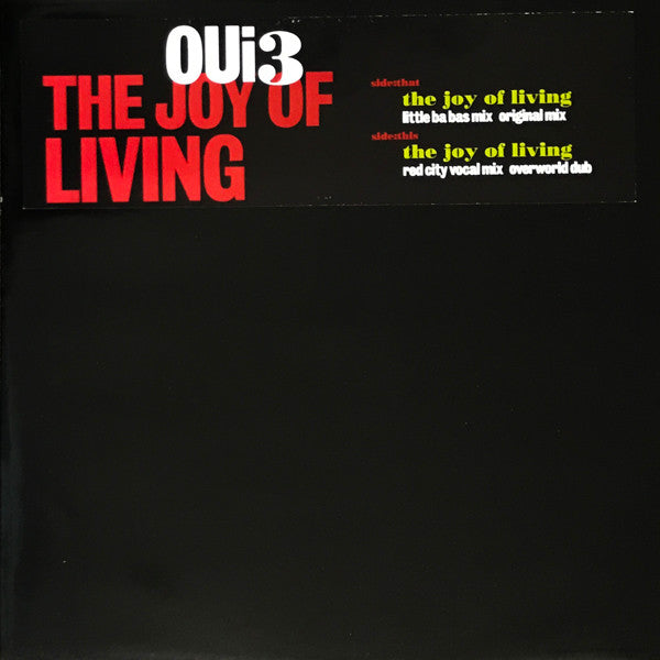 Oui 3 - Joy Of Living - Used Vinyl Record 12"