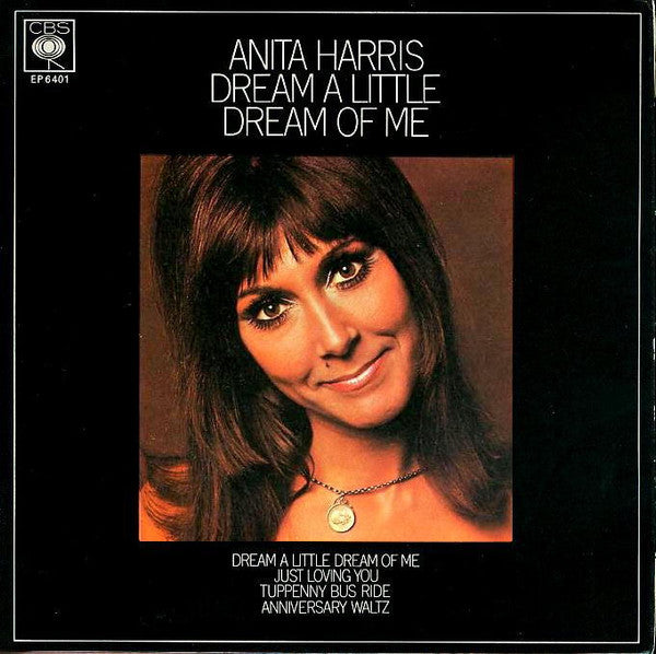 Anita Harris - Dream A Little Dream Of Me - Used Vinyl Record 7"