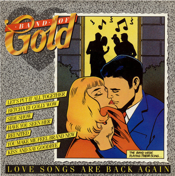 Band Of Gold - Love Songs Are Back Again - Used Vinyl Record 7"