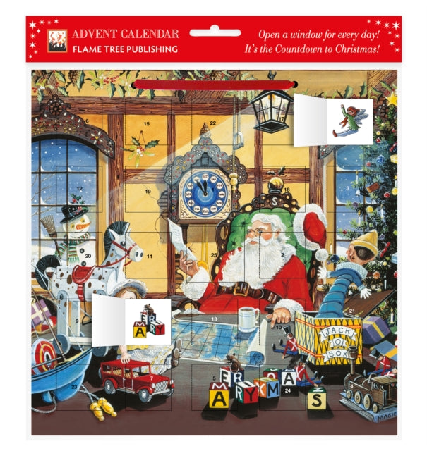 Letter to Santa advent calendar (with stickers) - Calendar