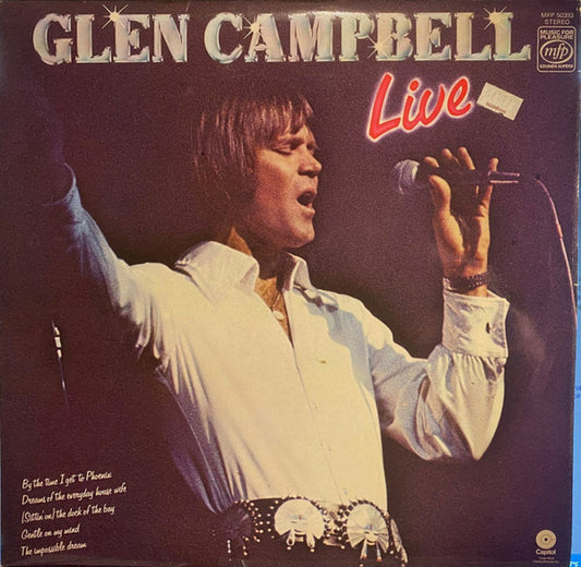 Glen Campbell - Live - Used Vinyl Record