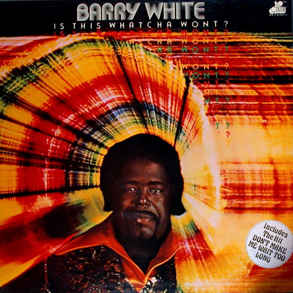 Barry White - Is This Whatcha Wont? - Used Vinyl Record