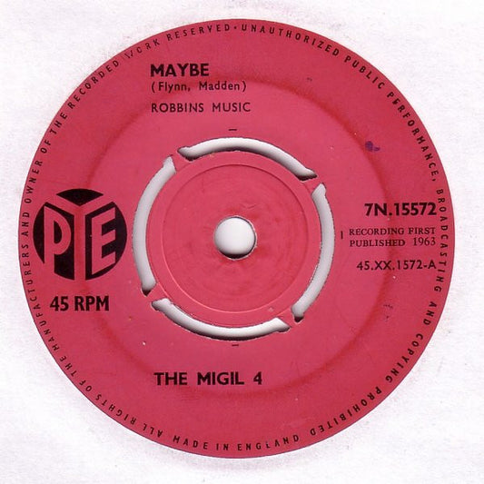 Migil Fiv - Maybe - Used Vinyl Record 7"
