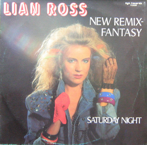 Lian Ross - Fantasy - New Remix - Used Vinyl Record 12"
