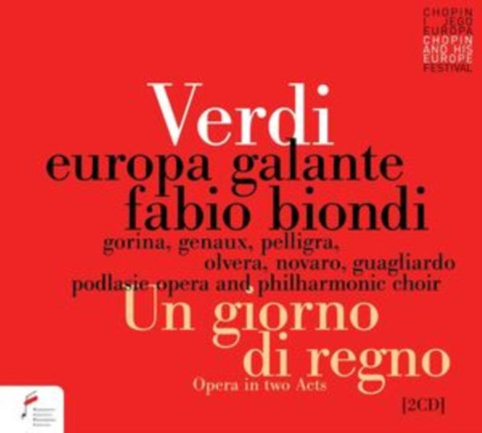 Tina Gorina; Vivica - Verdi Un giorno di regno (Il finto Stanislao) - CD