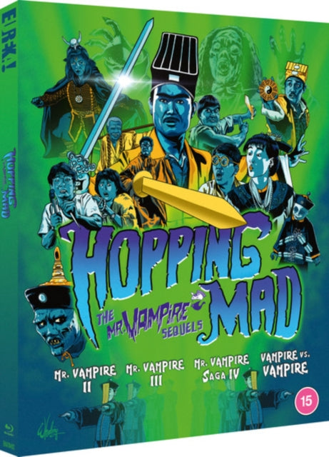 Hopping Mad: The Mr Vampire Sequels - BluRay
