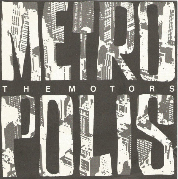 Motors - Metropolis - Used Vinyl Record 7"