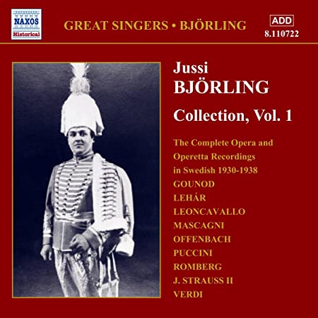 Various - Jussi Bjorling Edition Vol. 1 - New CD