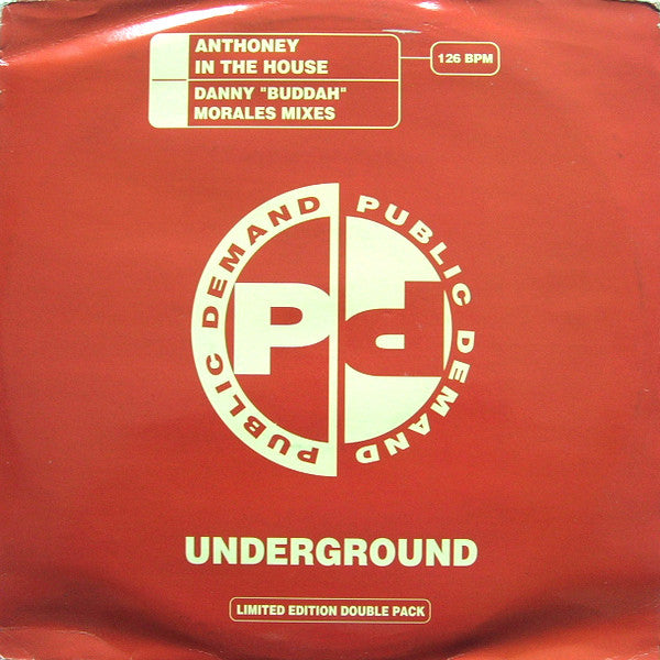 Anthoney - In The House (Danny "Buddah" Morales Mixes) - Used Vinyl Reco