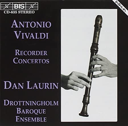DROTTNINGHOLM BE:LAU - VIVALDI : RECORDER CONCERTOS - CD